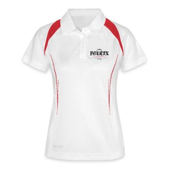 FØURTN Say What You Want (Black) - Women's Polo breathable - white/navy - Front