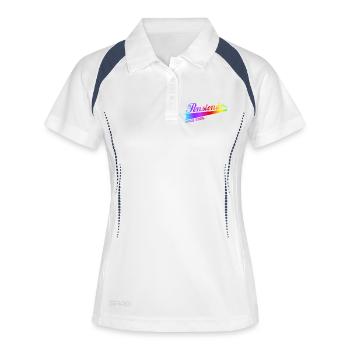 Pensioner 2026 Pensions Hoodie, Mug, Shirt - Women's Polo breathable - white/navy - Front