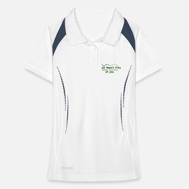 Data Driven Graphline Logo Women's Polo breathable