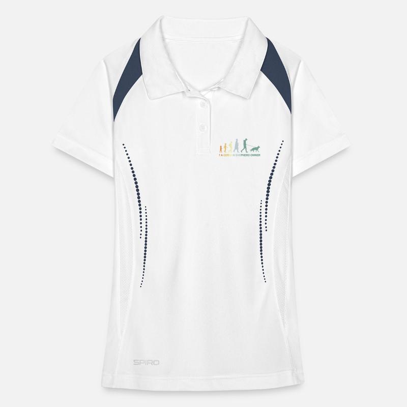 Evolution German Shepherd Owner Women's Polo breathable