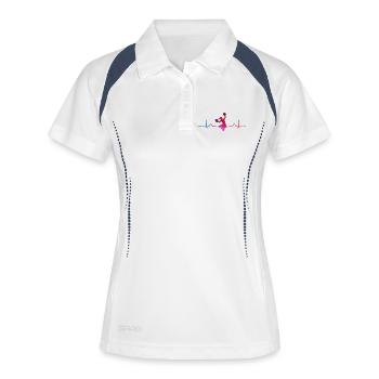 Cheerleader Cheer Mom Cheerleading - Women's Polo breathable - white/navy - Front