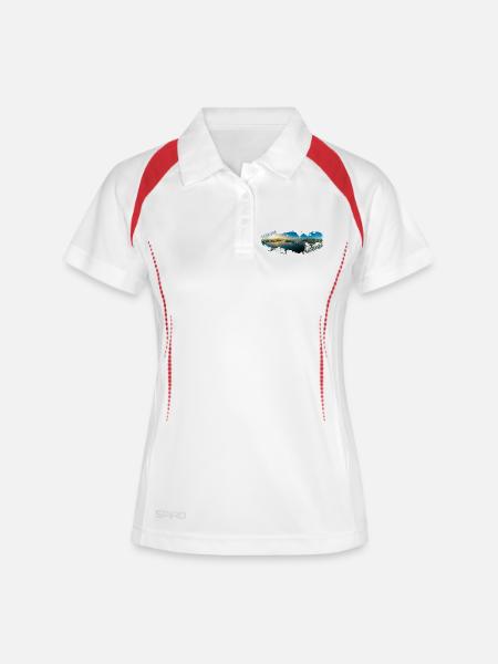 Miami Florida Splash - Women's Polo breathable - white/navy