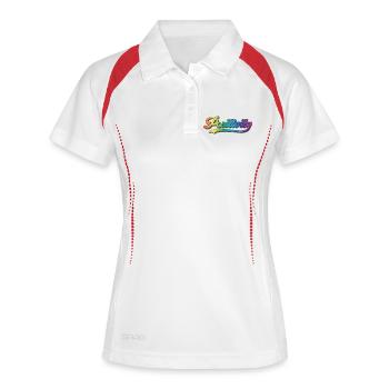 Positivity - Women's Polo breathable - white/navy - Front