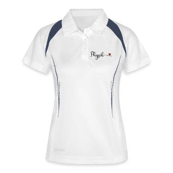 Physics - Women's Polo breathable - white/navy - Front