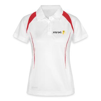 CHRISTMAS. MERRY CHRISTMAS. MERRY CHRISTMAS - Women's Polo breathable - white/navy - Front