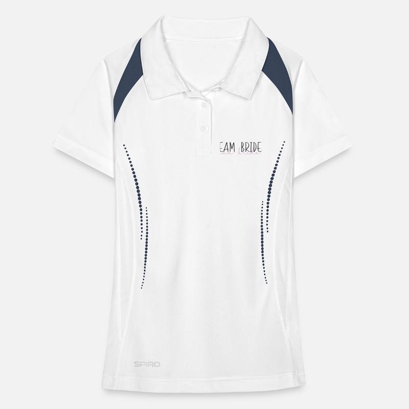 Team Bride Wedding Bachelor Party Gift Women's Polo breathable