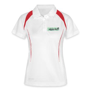 Pilote cargo Li-2 - Polo respirant Femme - blanc/marine - Devant