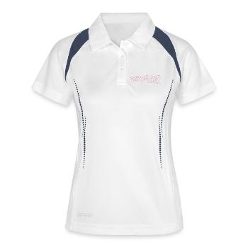 Bratislava Graffiti Souvenir - Women's Polo breathable - white/navy - Front