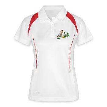 Colorful bird - Women's Polo breathable - white/navy - Front