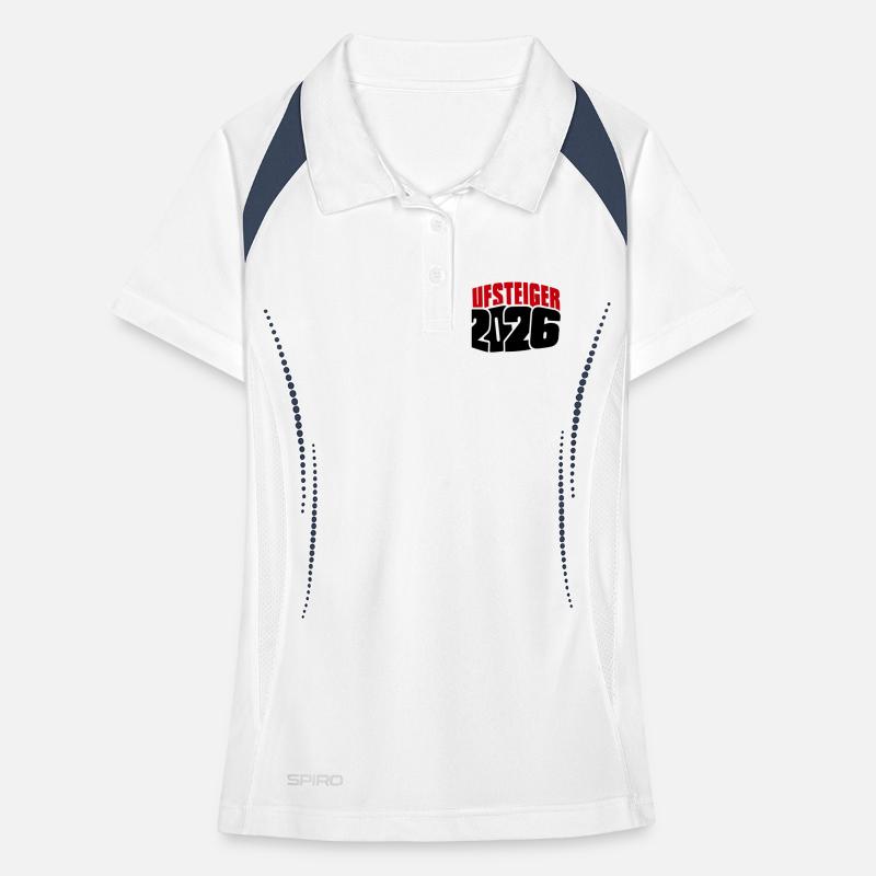 Aufsteiger 2026 Aufstieg Frauen Polo atmungsaktiv