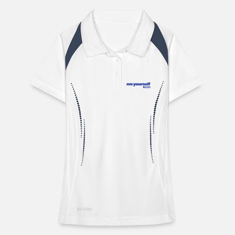 Aimez-vous - Statement Design Polo respirant Femme