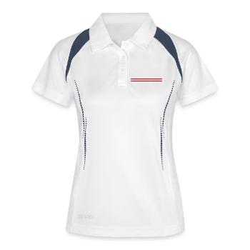 Autriche Sports - Polo respirant Femme - blanc/marine - Devant