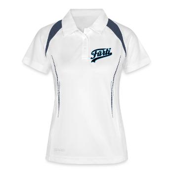 Fürti | Bayern | Verabschiedung | Wiesen | - Polo respirant Femme - blanc/marine - Devant