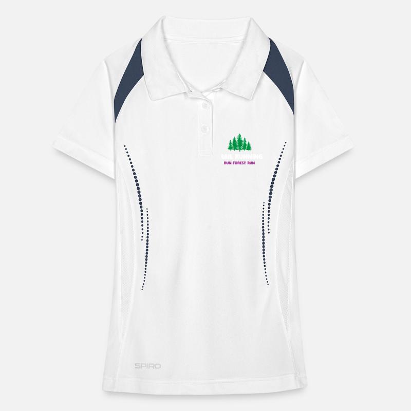 Trailrunning - Run Forest Run Frauen Polo atmungsaktiv