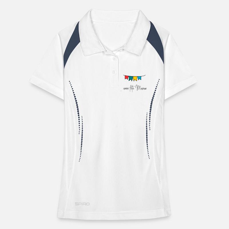 MUTTERTAG. SCHÖNEN MUTTERTAG. MAMA Frauen Polo atmungsaktiv