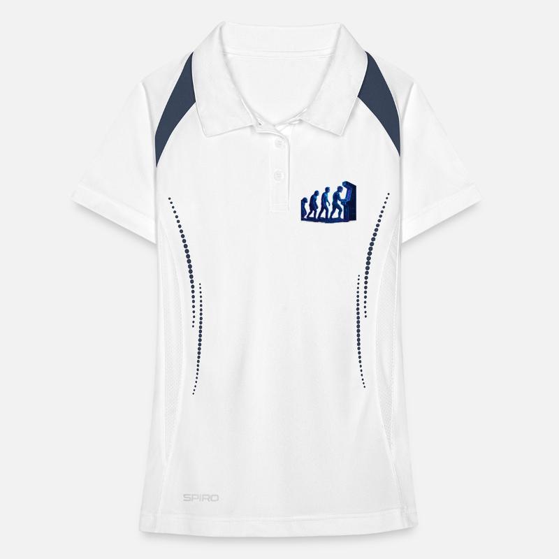 Arcade Human Evolution Women's Polo breathable