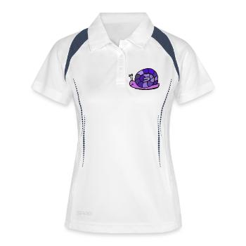 - Snail Cartoon Kids Child - Women's Polo breathable - white/navy - Front