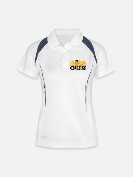 Cheese - Women's Polo breathable - white/navy