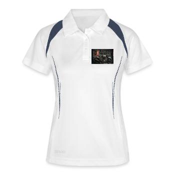 Old Bike [3] - Women's Polo breathable - white/navy - Front