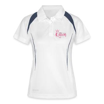 Camper Queen - Women's Polo breathable - white/navy - Front