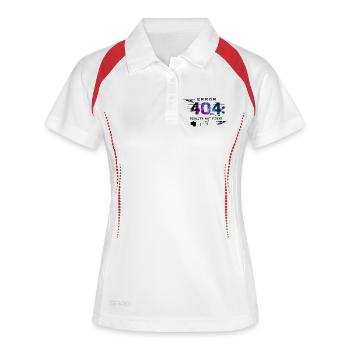 Error: Reality not found - Women's Polo breathable - white/navy - Front