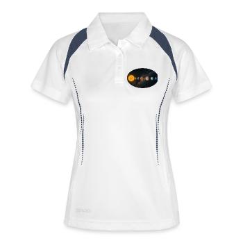 Sun - Solar System - Planets - Women's Polo breathable - white/navy - Front