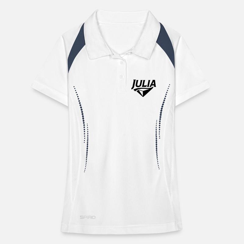 Julia - Name Design Women's Polo breathable
