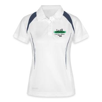 Le c15 aspirateur à femmes cadeau c15 du seigneur - Polo respirant Femme - blanc/marine - Devant