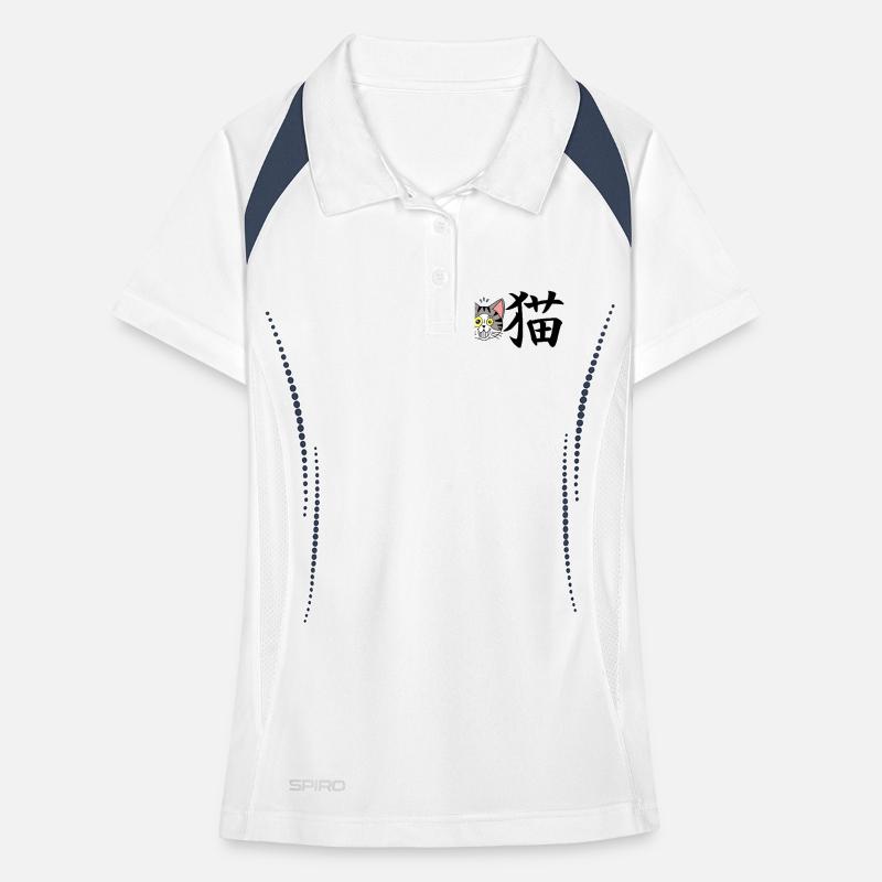 Manga Cat Women's Polo breathable