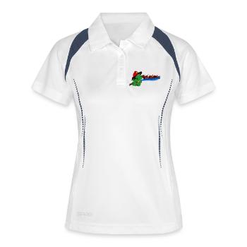 Fire Dragon Firefighter Hero Gift - Women's Polo breathable - white/navy - Front