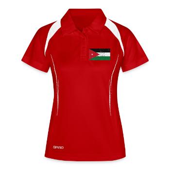 Gift for Jordan - Women's Polo breathable - white/navy - Front