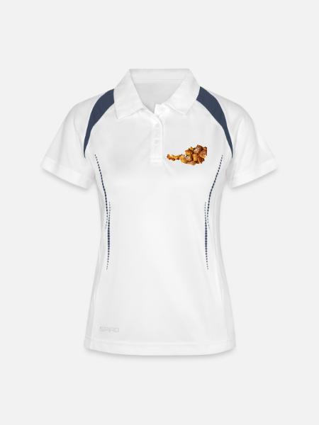Kaiserschmarrn Austria - Women's Polo breathable - white/navy