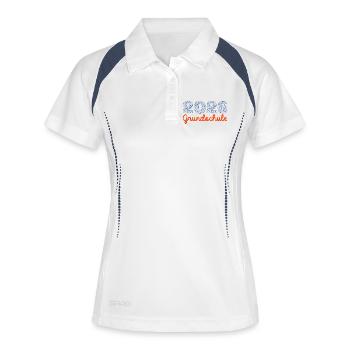 Espace Enfant de l’école primaire 2026 - Polo respirant Femme - blanc/marine - Devant