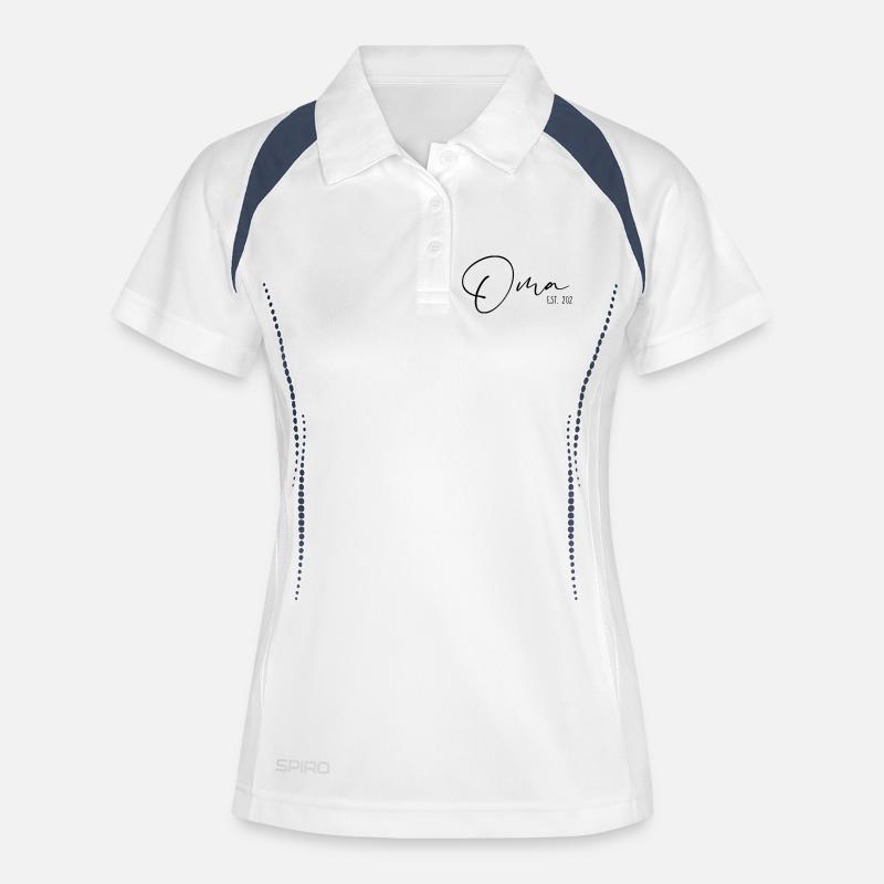 Grandma est. 2026 - Women's Polo breathable - white/navy