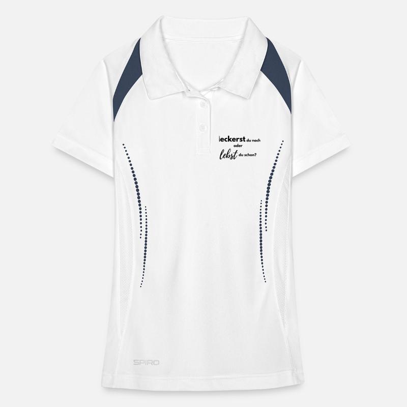 Meckerst du noch oder lebst du schon? Frauen Polo atmungsaktiv