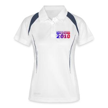 16. Geburtstag Limited Edition 05/2010 - Frauen Polo atmungsaktiv - Weiß/Navy - Vorne