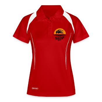 Rallye Sport - Sport automobile - Sport automobile - Turbo - Polo respirant Femme - blanc/marine - Devant