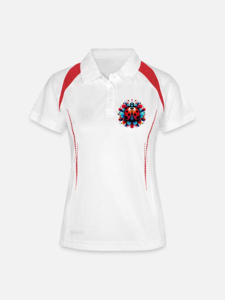 Ladybird - Women's Polo breathable - white/navy