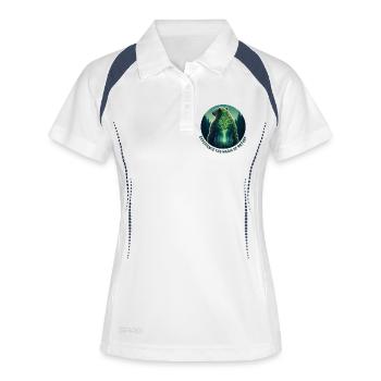 Bear - Women's Polo breathable - white/navy - Front