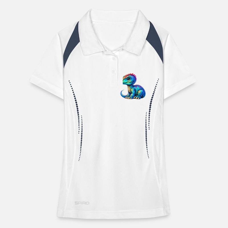 Dinosaur Women's Polo breathable