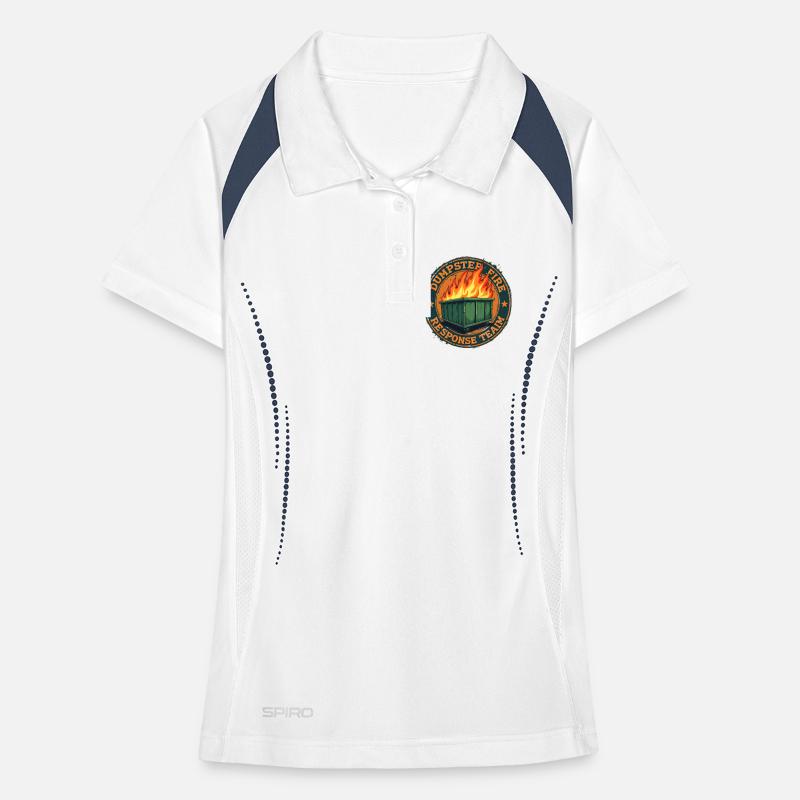 Dumpster Fire - Response Team Women's Polo breathable