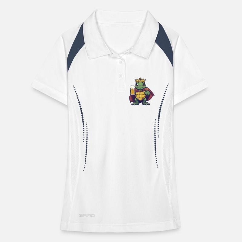 Turtle Beer King Women's Polo breathable