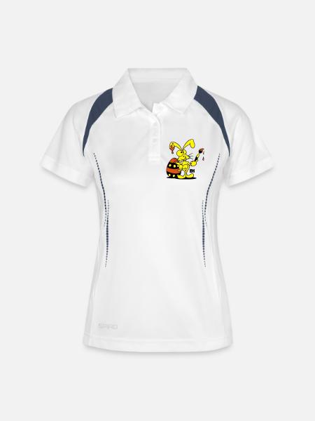 Easter Bunny - Women's Polo breathable - white/navy