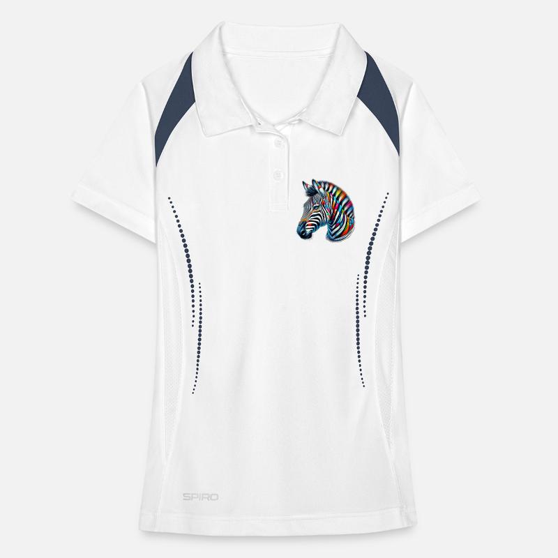 Zebra Women's Polo breathable