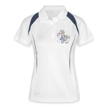 Wonderful Day 2025 - Women's Polo breathable - white/navy - Front