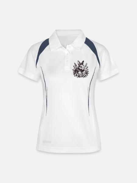Easter Bunny - Women's Polo breathable - white/navy