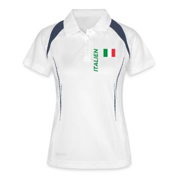 San Marino - Women's Polo breathable - white/navy - Front