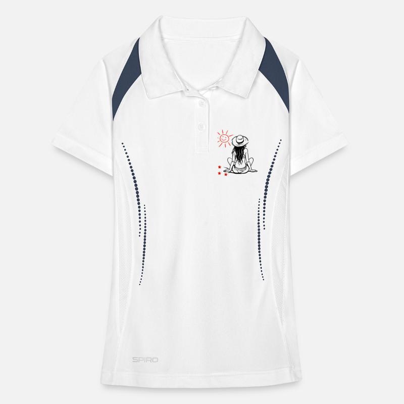 Le désir du soleil Polo respirant Femme