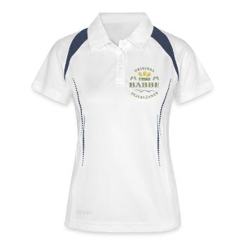 Sejerlaenner Babbe Siegerländer Sire Siegerland - Polo respirant Femme - blanc/marine - Devant