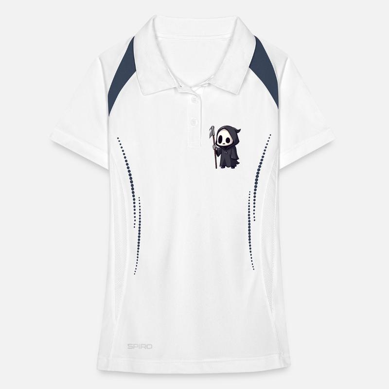 Sensenmann Frauen Polo atmungsaktiv